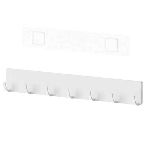 Strong sticky hook for household punch-free long hook waterproof hook kitchen kitchen utensil storage rack door behind the traceless hook