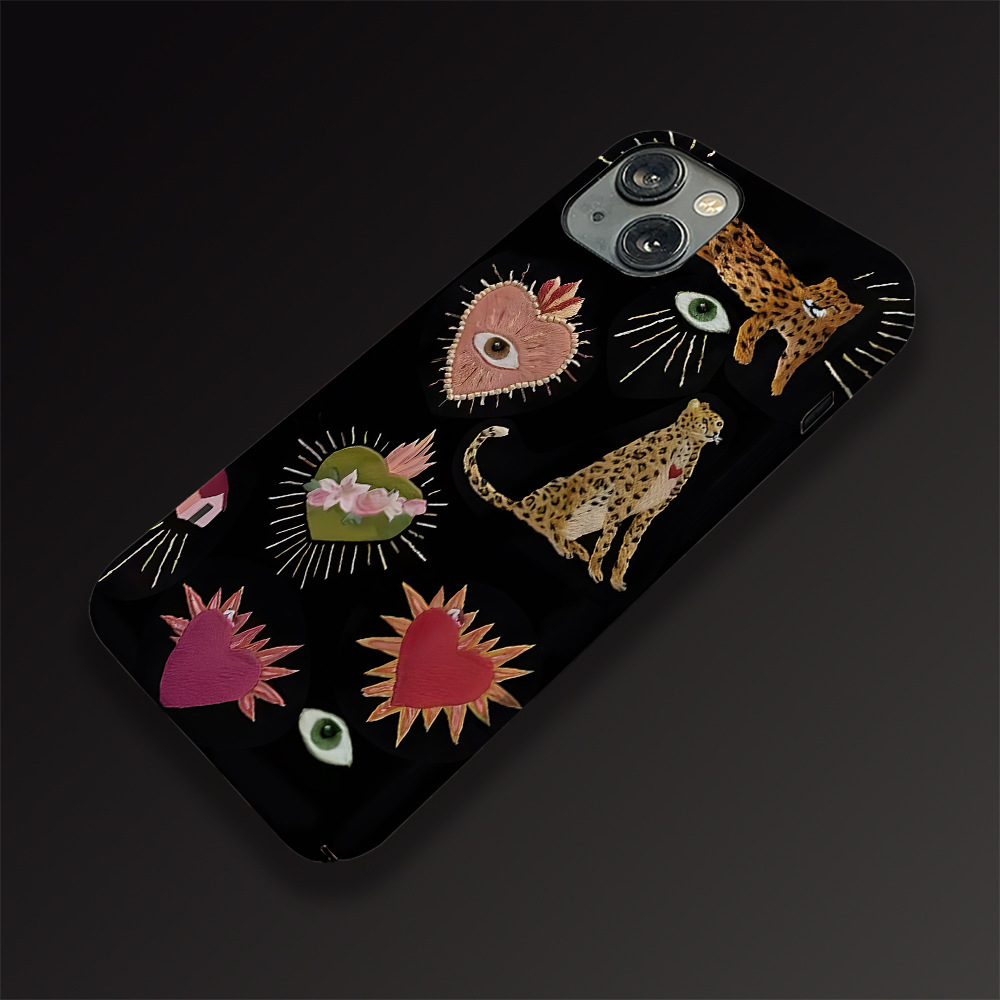 35g Weight iPhone Applicable Brands Phone Cases Classification Feilin Material Animal, Cartoon, Apple Pattern Basic Style Feilin Animal Cartoon Apple Basic Phone Cases Phone Accessories 5