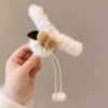 40# off-white leaf hair ball