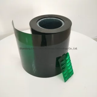 PVC药用卷材 墨绿色PVC硬片包装材料 泡罩包装定制吸塑PVC