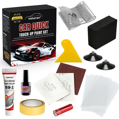 Avtomobil boya qələmləri repair kit, car scratch, chipped - silver-gray-hose-touch-up-paint-kit