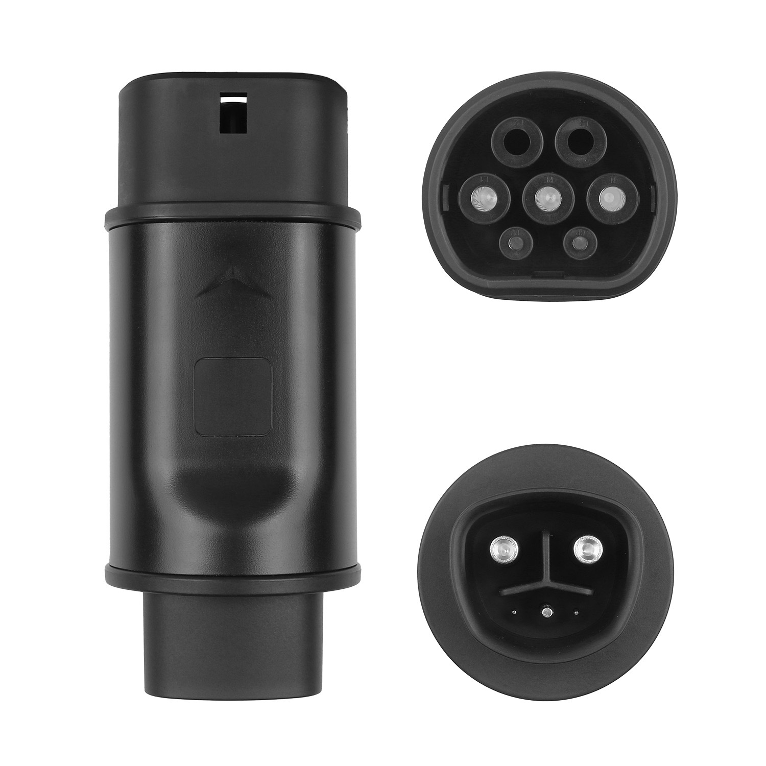 ST-E015 Tesla to European Standard Adapter for New Energy Vehicles TYPE2 Charging Adapter for Home AC Use