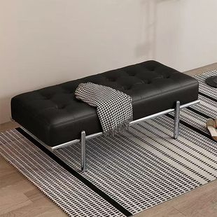 Light Luxury Shoe Changing Stool, High-End Home Entrance Shoe Changing Stool, Bedroom Bed End Stool, Shopping Mall Clothing Store Rest Stool