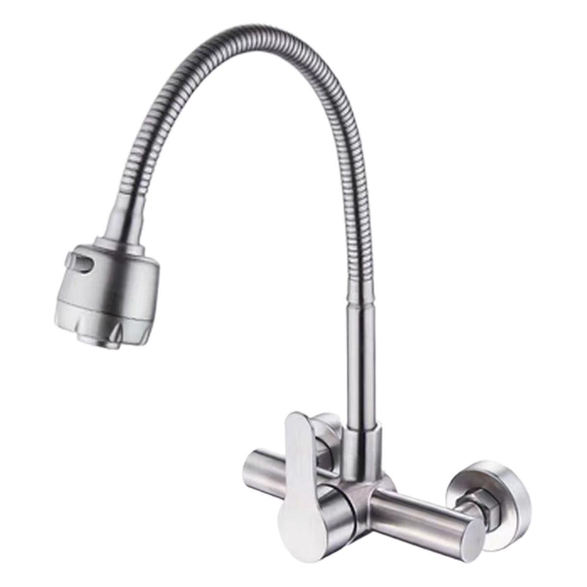 Southeast Asia 304 stainless steel wall shower hot and cold faucet shower faucet mixing valve open-mounted balcony