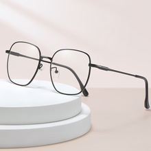 新款时尚韩版防蓝光眼镜架复古百搭男女士平光镜可配近视眼镜框
