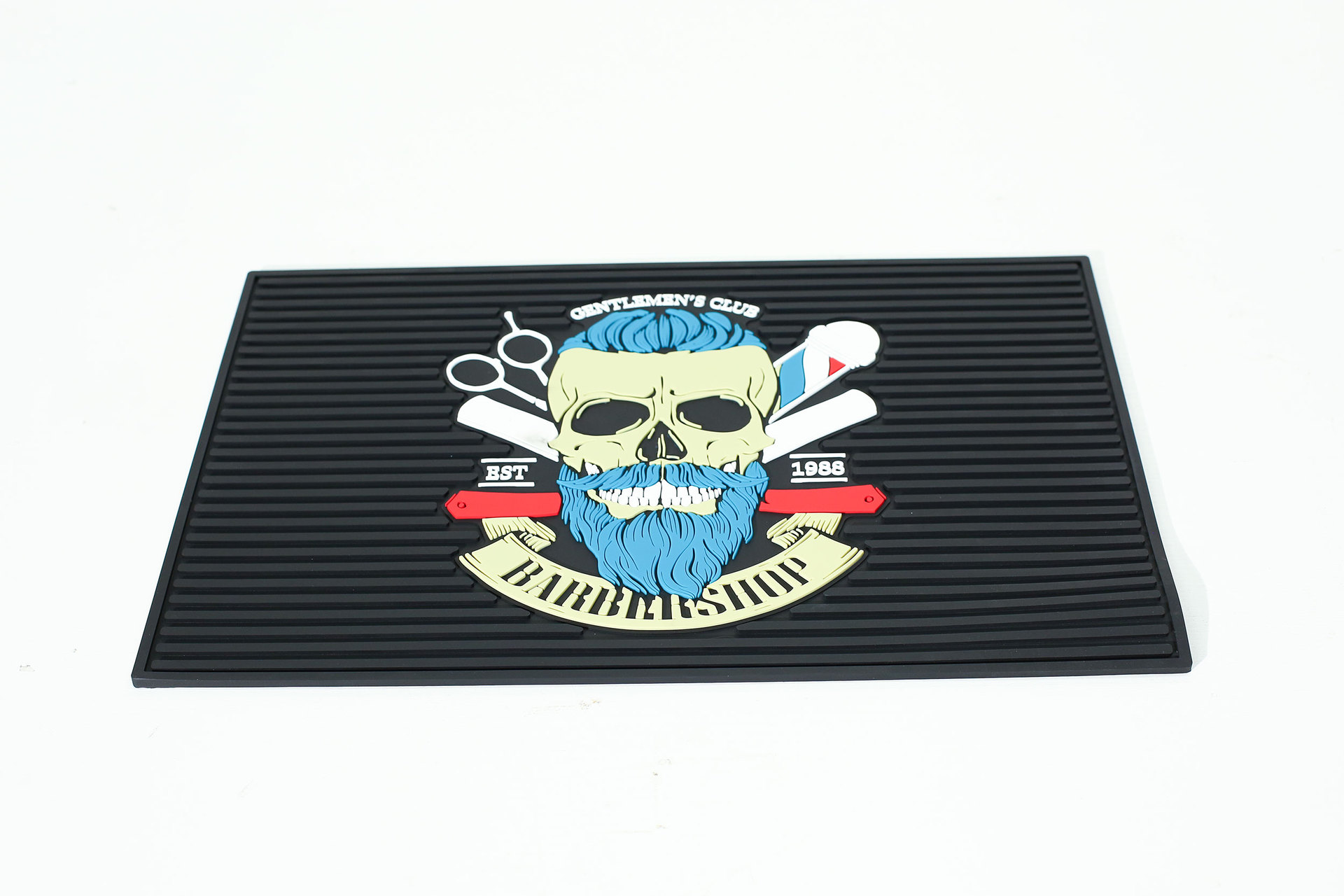 Herramientas de corte de cabeza de aceite retro herramientas de corte de pelo herramientas de corte de pelo resistentes a los terremotos alojamiento antideslizante alojamiento de corte de pelo antideslizante