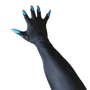 COSPLAY reality show decorative gloves velvet padded warm gloves Christmas Halloween gift gloves
