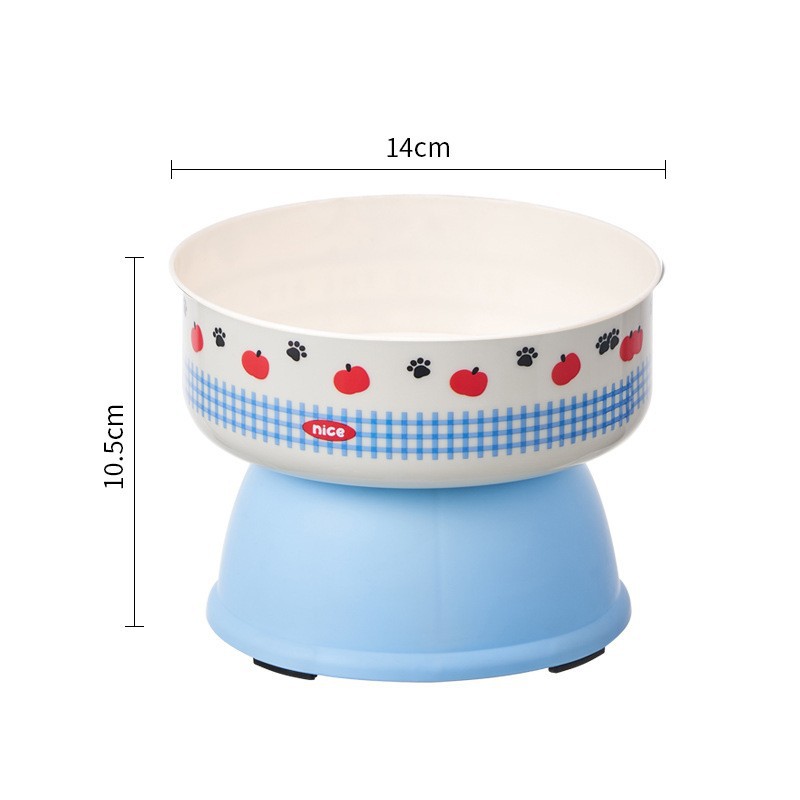 Cuenco para gatos Cuenco para mascotas personalizado Cuello para gatos Cuello para perros Cuenco de acero inoxidable de gran capacidad Cuenco para gatos anti-volcado al por mayor