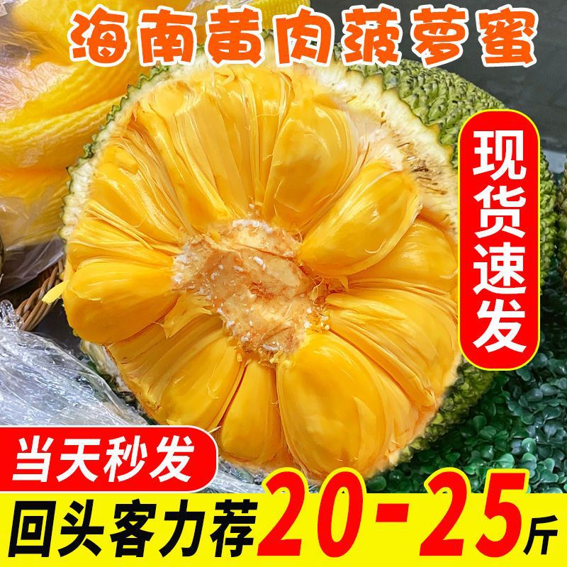 Hainan Sanya jackfruit Season fresh fruit The Baltic Red Entire Durian wholesale