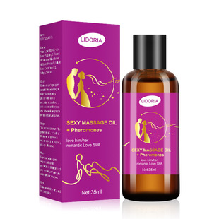Lidoria Purple Charm Oil Massage Oil 35ml Plastic Bottle Only for Cross-Border with Cpnp