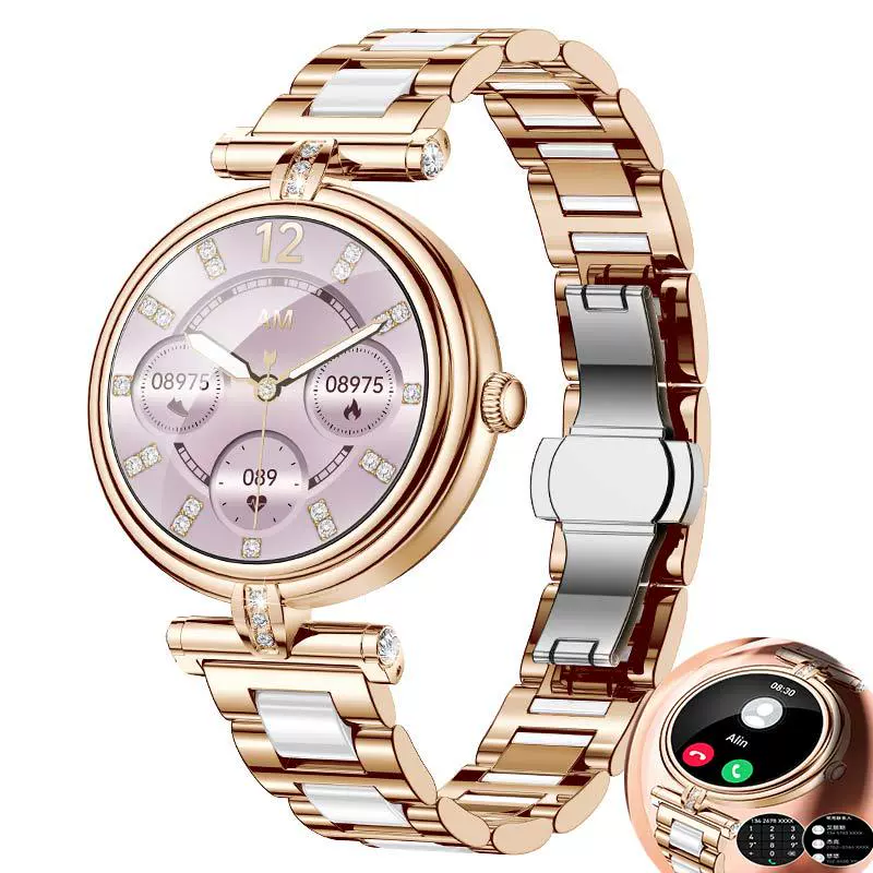 Waterproof bracelet, tracks heartbeat, measures blood pressure, monitors oxygen level