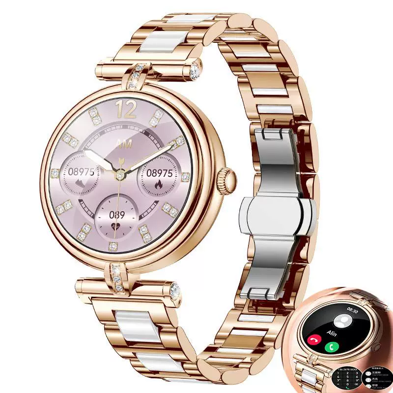 Waterproof bracelet, tracks heartbeat, measures blood pressure, monitors oxygen level