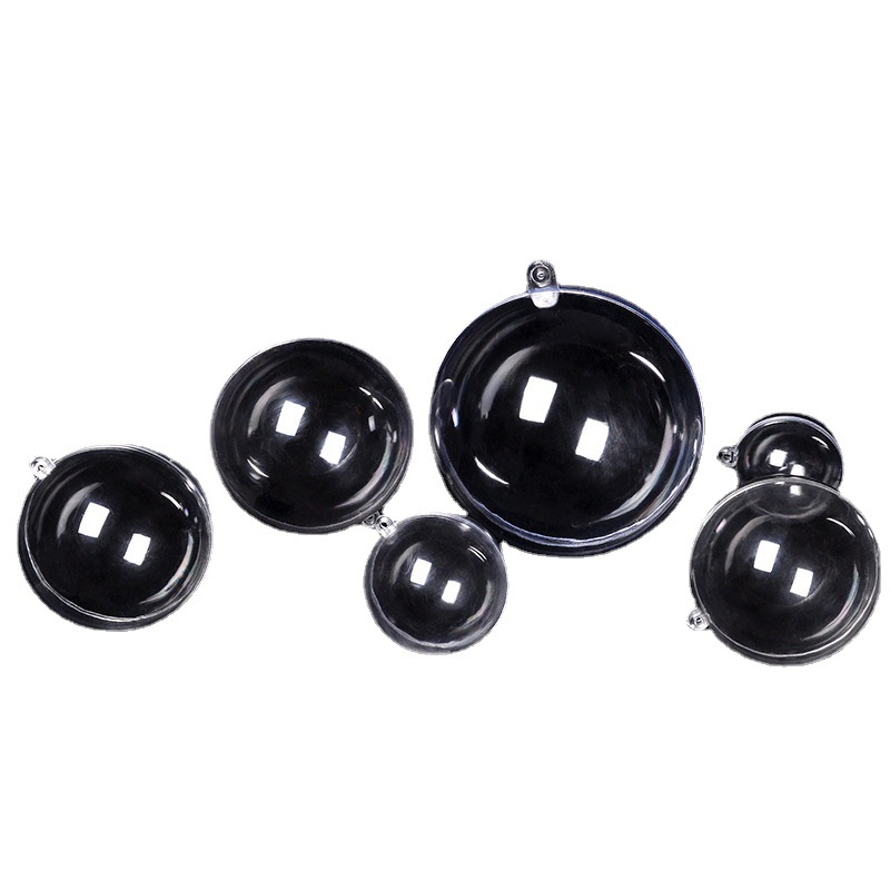 Bola de plástico de paisaje colgante de amor bola flotante transparente de acrílico al por mayor