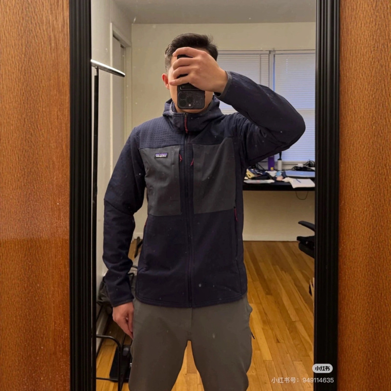 专供跨境纯原 Pata巴塔R2 TechFace Hoody 情侣运动连帽外套|undefined