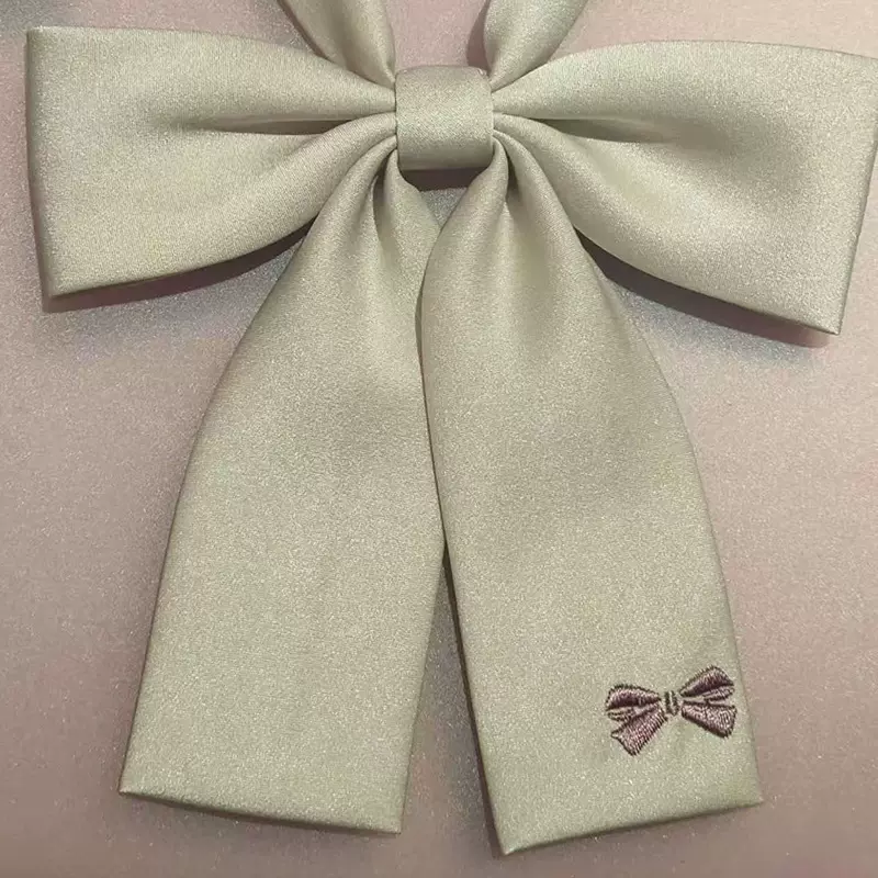 jk领结定制工厂企业logo图案蝴蝶结女士学生日系领花jk领结领花