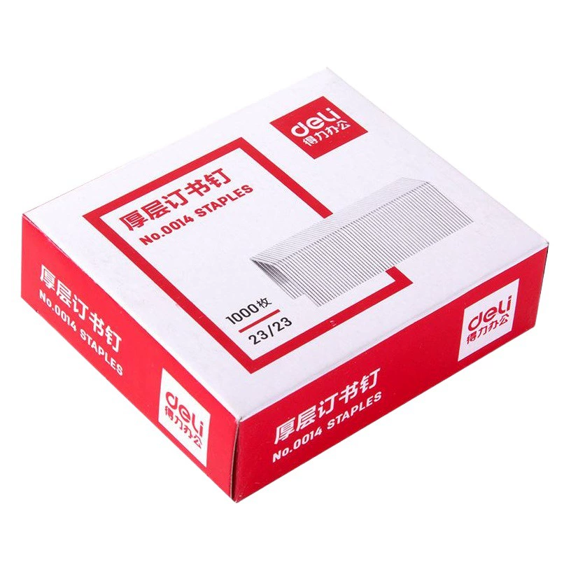 Гастроном толстый слой скобы 0014 офис финансовых привязки скобы тяжелые степлеры 1000/коробка