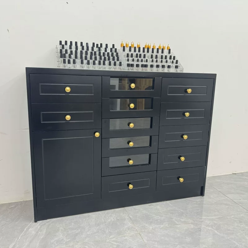 Stand for manicure, nail polish, storage system