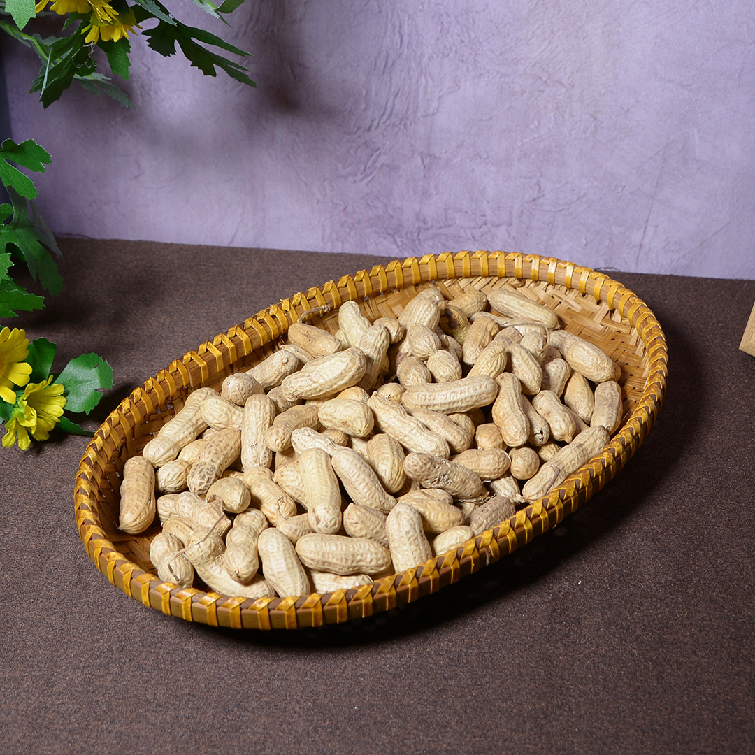 Cesto portaoggetti artigianale in bambù affumicato rustico_voghion.com
