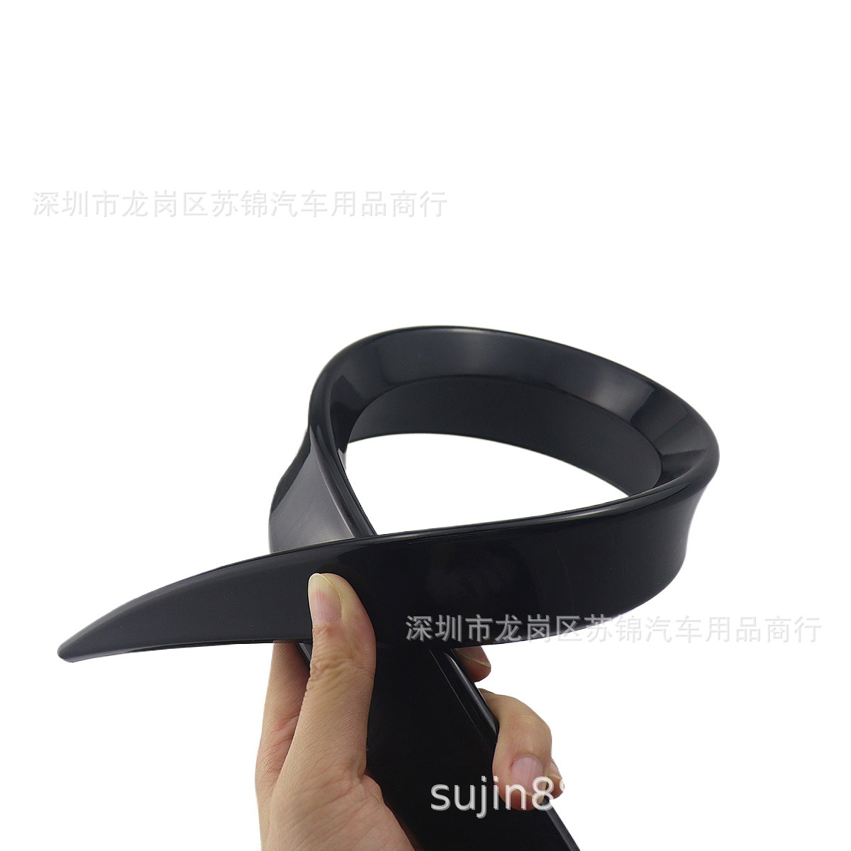 Factory Direct Sales Car Modification Punch-Free Pressure Tail Wing Fixed Wind Wing Pressure Tail Wing Decoration Universal Hatchback Three-Door Tail Wing