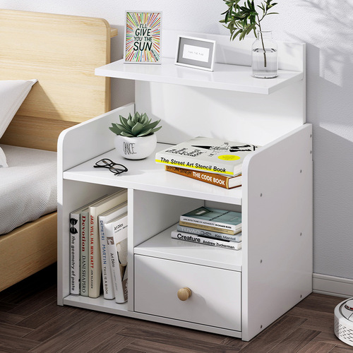 Yijiada bedside table storage cabinet simple modern small cabinet bedroom bedside cabinet Nordic small cabinet mini delivery
