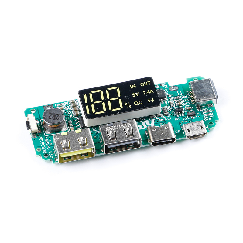 QC�W���Ƅ��Դdiy�� 5V2.4A��������·�� ��늌�늳��Դģ�K