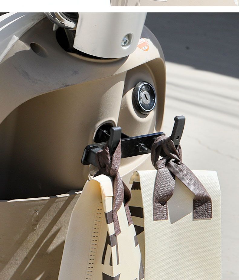 New Takeout Electric Vehicle Hook Crossbar Row Front Extension Meal Hook Universal Rider Delivery Fixed Rack