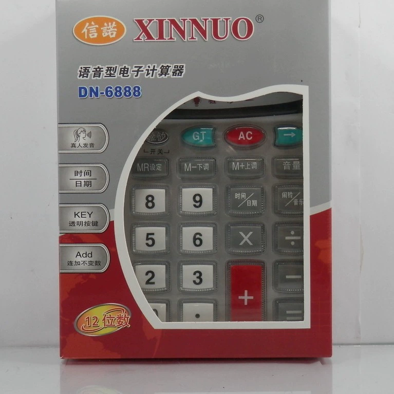 Xinnuo Calculator DN-6888 Тайминговая банковская функция 12-битный финансовый калькулятор оптом
