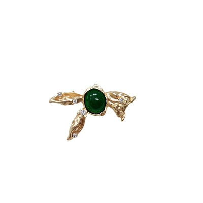Medieval Enamel Rabbit Brooch: Yaxa sancaqları