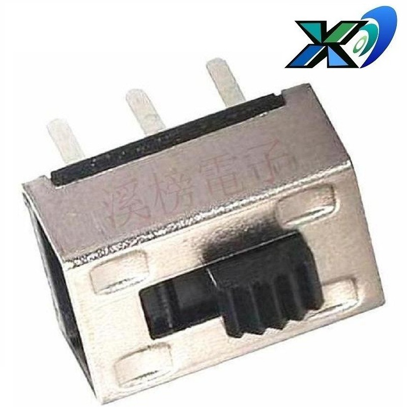 2位拨动开关10*16MM滑动开关2档双排6脚滑动开关双排6脚2档大电流