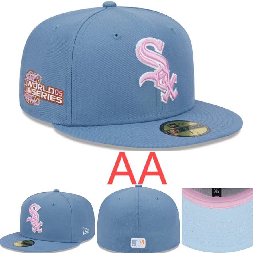 Sombrero de clase AA de alta calidad nueva gorra cerrada MLB gorra de béisbol para hombres y mujeres gorro bordado protector solar para exteriores