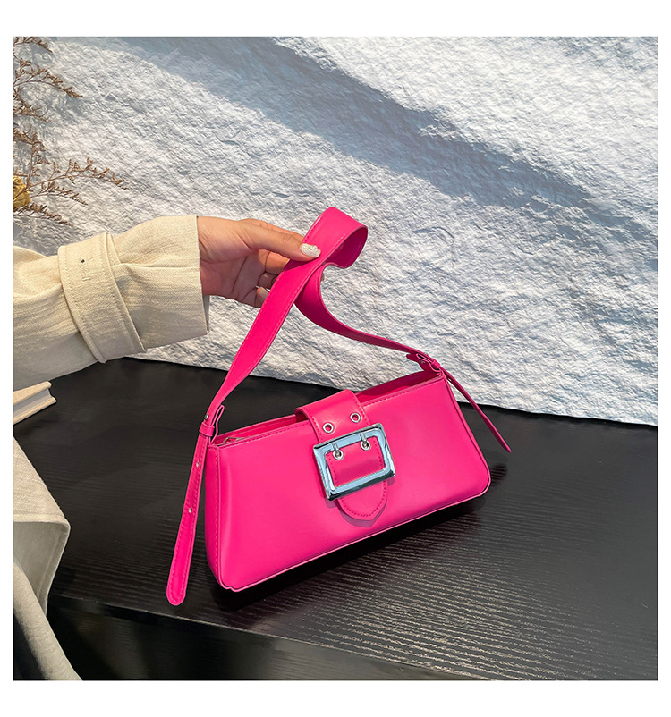 Uformell armhule for kvinner 2024 Ny enkel fransk pinne Fasjonabel vestlig stil Håndholdt pendlerskulder liten firkantet_voghion.com