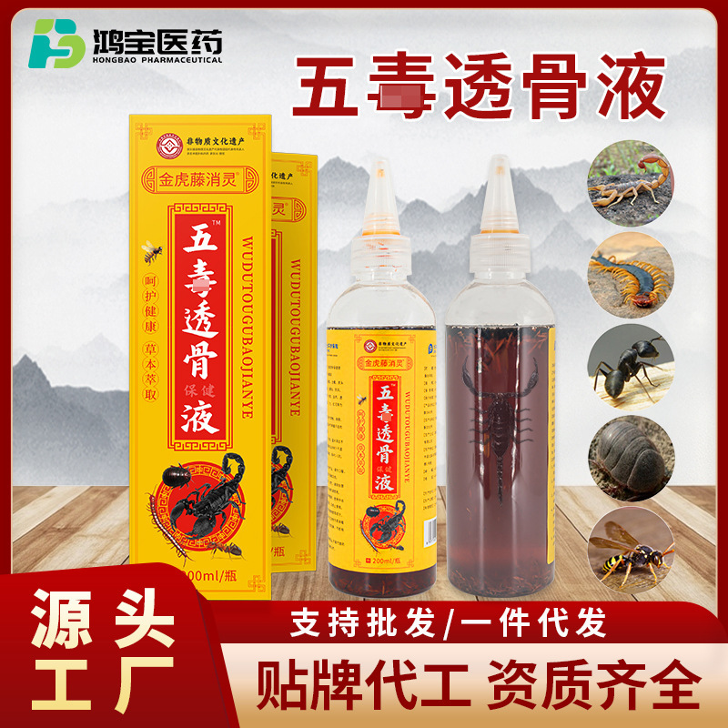 Zhuifengtugu 液体メーカー卸売関節膝痛液体灸液体ハーブ鎮痛五毒液体|undefined