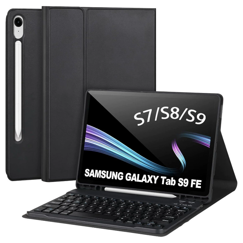 Чехол для планшета Samsung с клавиатурой и мышью, S11, Bluetooth, Испания