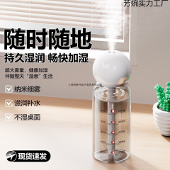 小狗加湿器无线静音喷雾家用学生宿舍卧室空调房加湿USB小型迷你