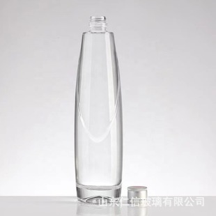 Factory direct supply transparent glass wine bottle processing mineral water bottle 500ml wine bottle fruit wine wine bottle