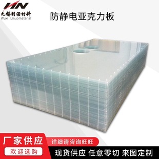 in stock supply anti-static acrylic plate transparent plexiglass plate protective cover refractory plate baffle wholesale