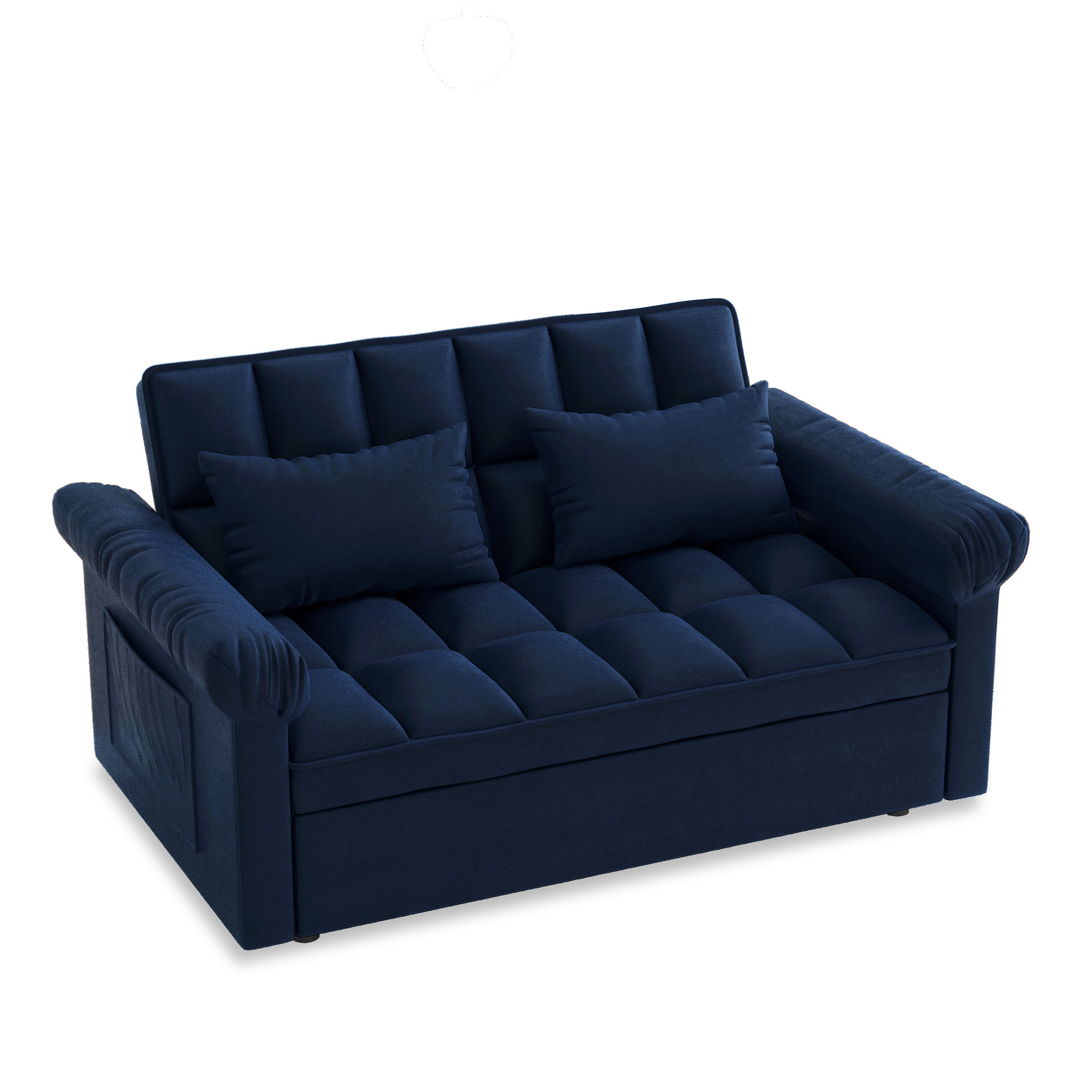 9W Hong Kong pequeño apartamento sofá cama cama sentada multifunción de doble propósito con cama ajustable retráctil plegable doble peine