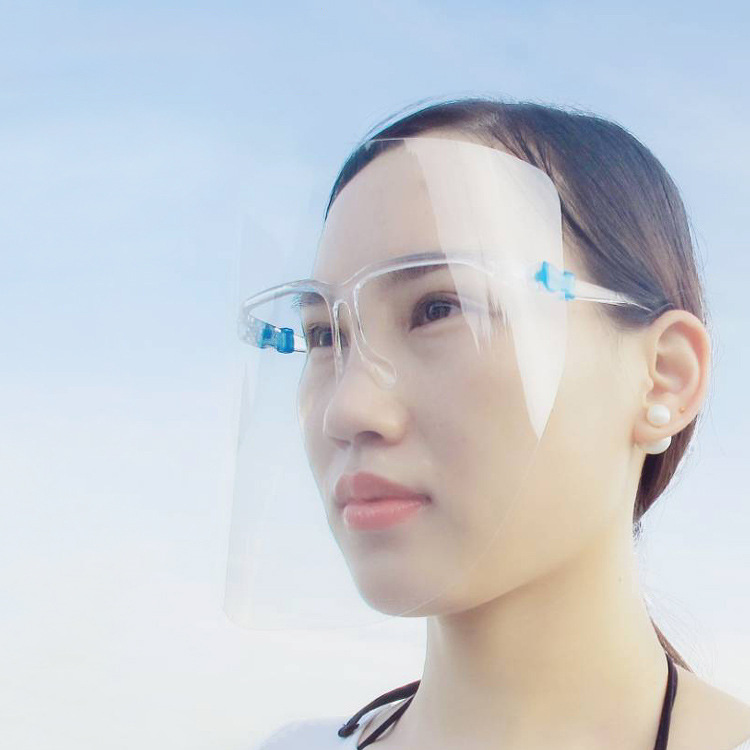 打磨防护面罩 美甲护目镜 全脸防护 美甲打磨机配套用品厂家批