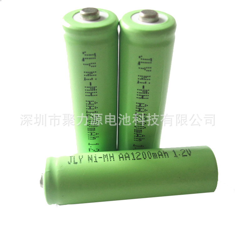镍氢电池五号充电电池AA1200MAH灯具玩具草坪灯电话安防剃须刀