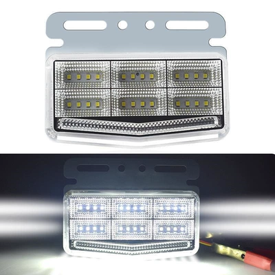 Truck Led Side Lights, Trailer Side Lights, 24V Waist Lights, Waterproof Super Bright Ground Lights, Tire Lights, Width Indicator Lights, Turn Signal Lights (Width indicator light) - 24v-wide-field-of-view-edge-light-white