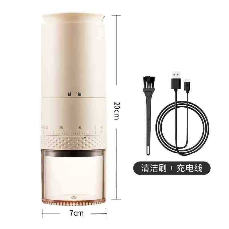 コーヒー豆研磨機電動豆磨き機自動手磨きコーヒーマシン小型家庭用粉磨き器|undefined