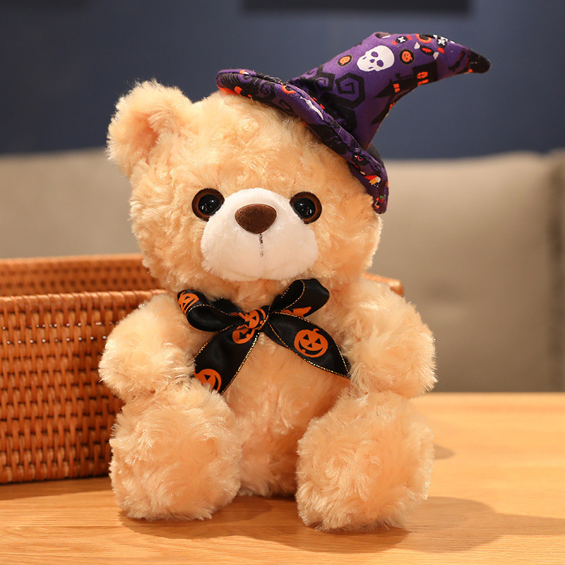 国境を越えたハロウィーンの熊人形ハロウィーンの装飾品のアイデアはテディベアのぬいぐるみを責める|undefined