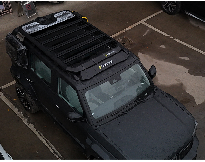 Chery Icar03 Luggage Rack Explorer Roof Platform Modified Side Ladder Aluminum Alloy Exterior Expansion Accessories