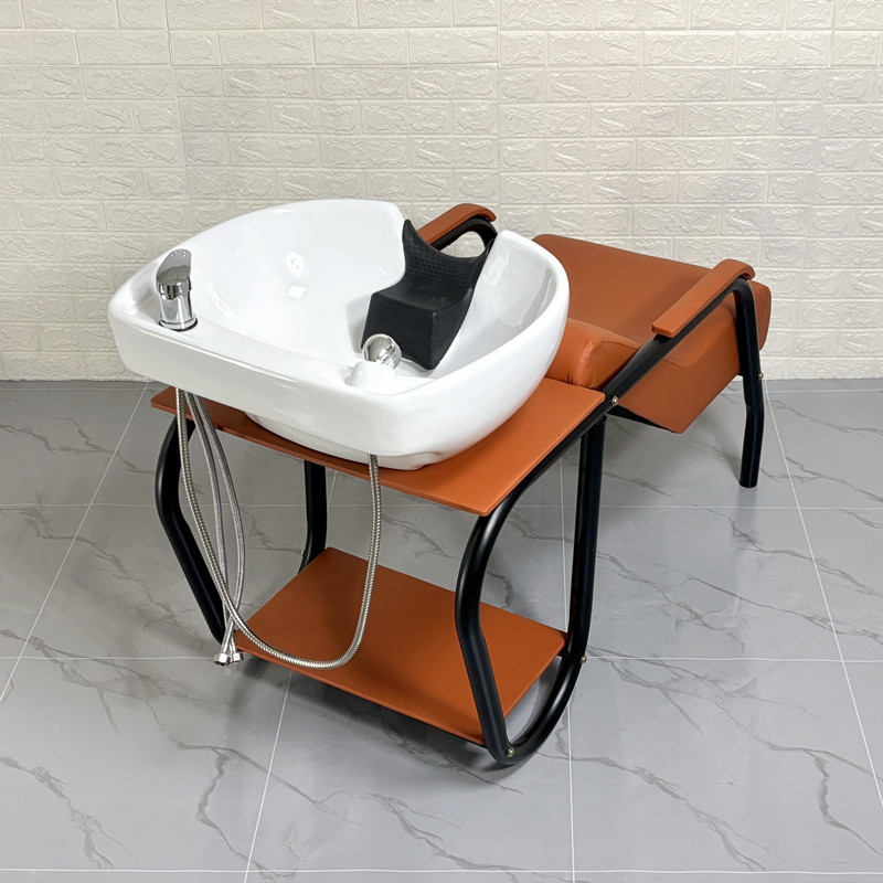 Peluquería, cama de champú, peluquería, punzón, herramientas de peluquería, punzón simple, artefacto de cama de peluquería de comercio exterior, cama de peluquería al por mayor