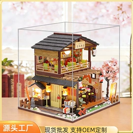 建筑/DIY小屋/拼装玩具;建筑模型;木质工艺品
