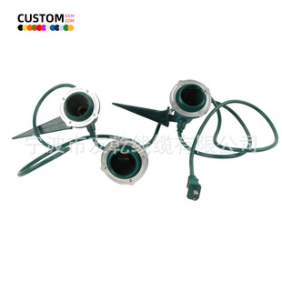 Hot Selling Halloween Spotlight Outdoor Plug with 1.8m Wires Weatherproof Outdoor Floodlight E26