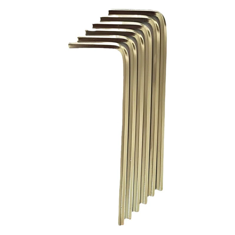 В наличии оптом внутренний шестигранный ключ 7 метрических никелированных 0,9-8 мм с плоской головкой шестигранный Удлинительный ключ L-типа