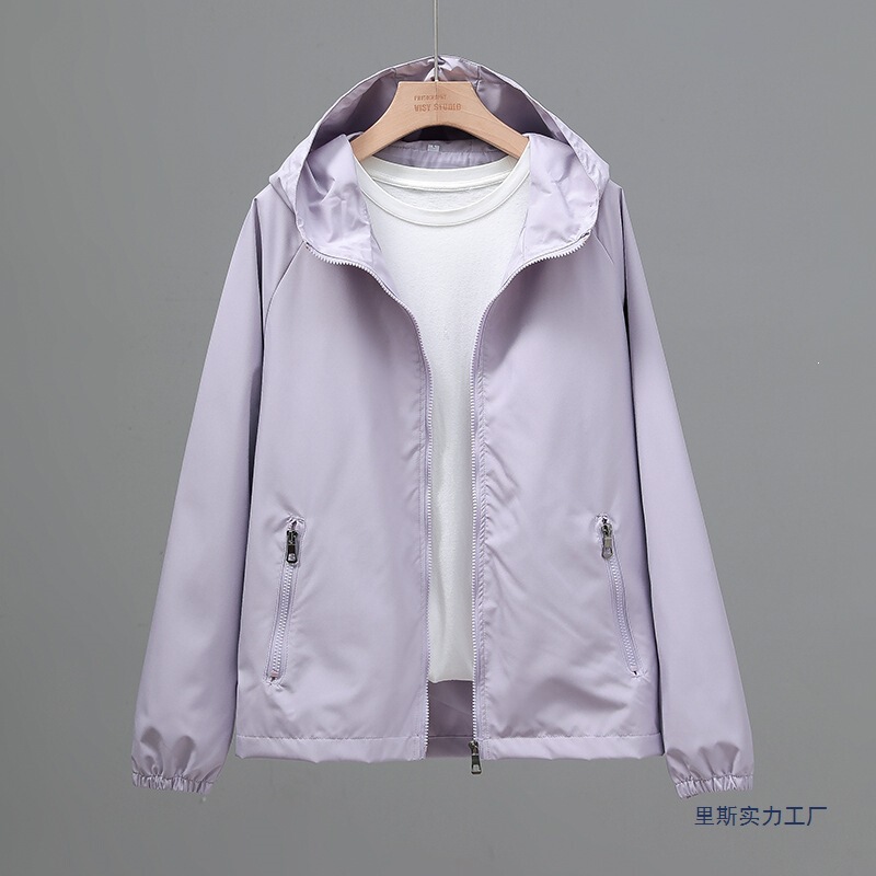 2025 Spring and Autumn New Style Men's and Women's Windproof and Waterproof Jackets Casual Hooded Tops Loose Windbreaker Jackets 2025 Spring and Autumn New Style Men's and Women's Windproof and Waterproof Jackets Casual Hooded Tops Loose Windbreaker Jackets