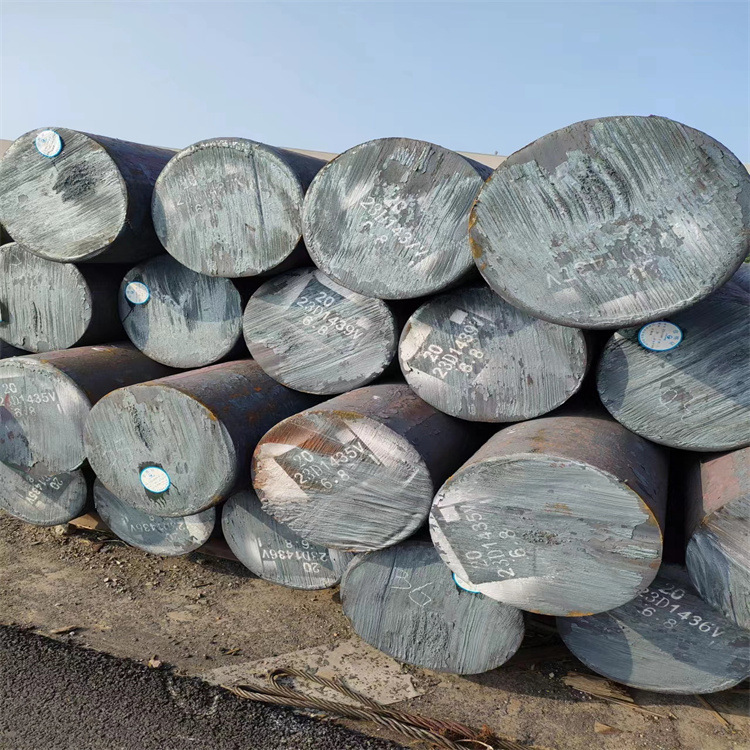 工业圆钢42CrMo热轧合金结构圆钢零切 45号锻圆钢400-550-600钻孔