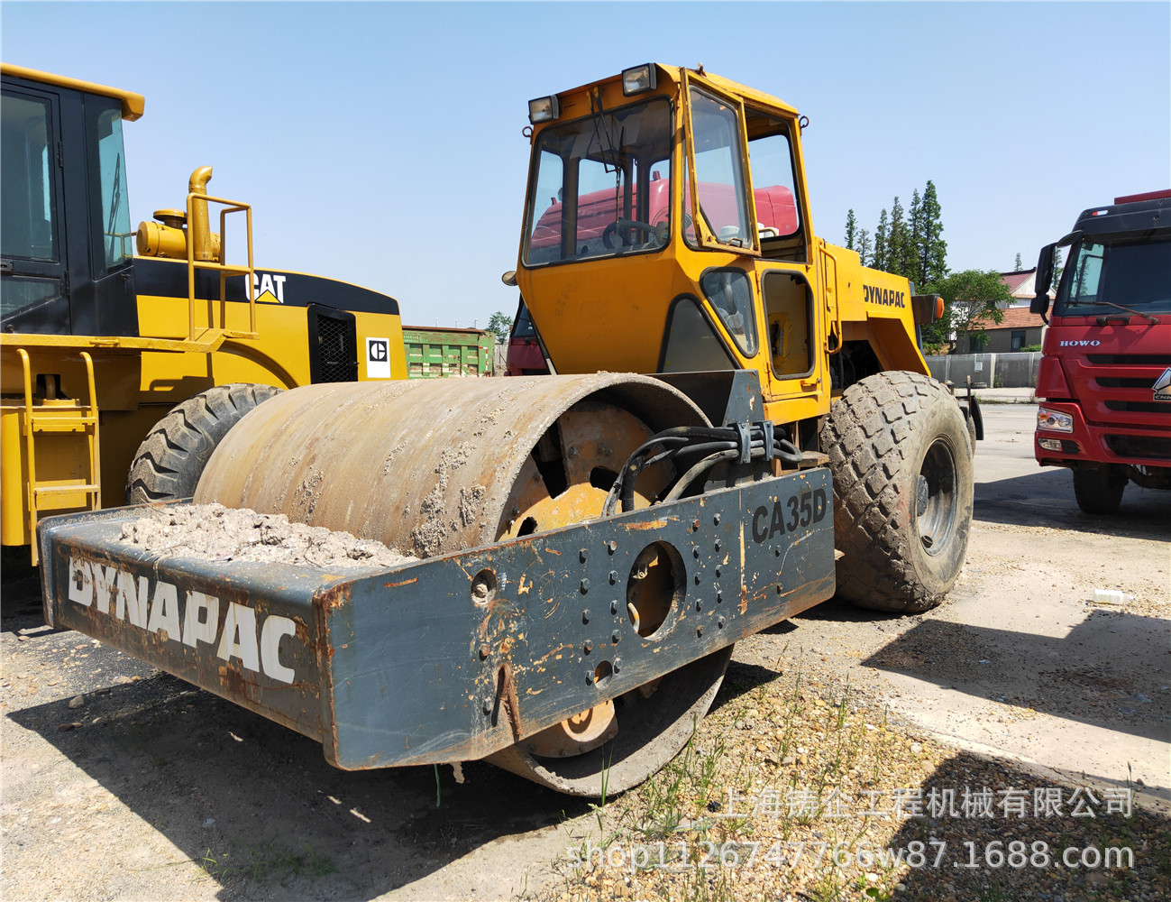 戴纳派克CA35D九成新压路机振动压路机